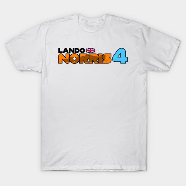 Lando Norris '23 T-Shirt by SteamboatJoe